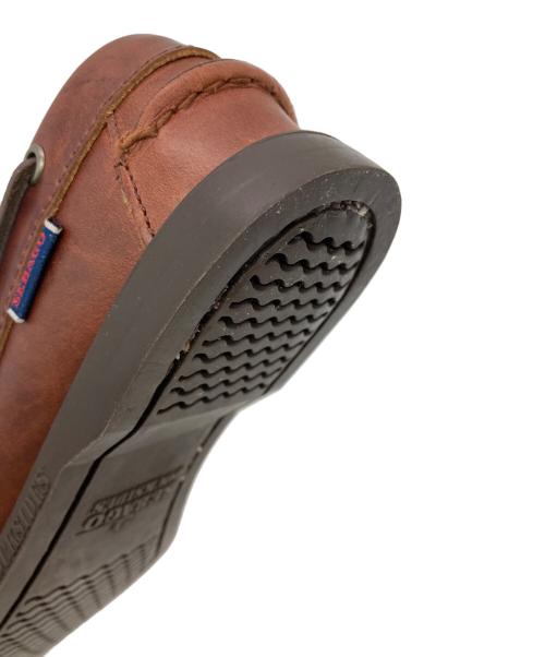 SEBAGO（セバゴ）SEBAGO (セバゴ) デッキシューズ ブラウン サイズ:EURO38.5（24.4cm）の古着・服飾アイテム