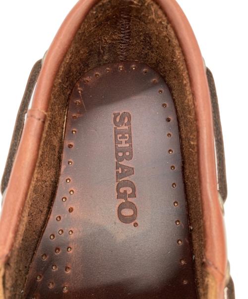 SEBAGO（セバゴ）SEBAGO (セバゴ) デッキシューズ ブラウン サイズ:EURO38.5（24.4cm）の古着・服飾アイテム