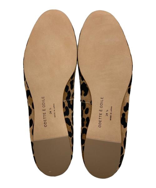 Odette e Odile（オデットエオディール）Odette e Odile (オデットエオディール) バレエパンプス ブラウン サイズ:24.5cmの古着・服飾アイテム