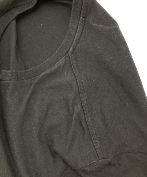 MONCLER（モンクレール）MONCLER (モンクレール) COMME des GARCONS (コムデギャルソン) トリコロールL/Sカットソー ブラック サイズ:Mの古着・服飾アイテム