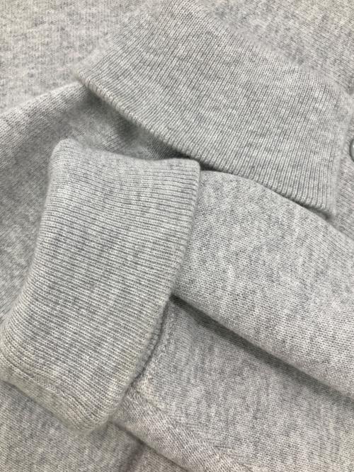 Champion REVERSE WEAVE（チャンピオン リバース ウィーブ）Champion REVERSE WEAVE (チャンピオン リバース ウィーブ) リバースウィーブスナップスウェットシャツ グレー サイズ:Lの古着・服飾アイテム