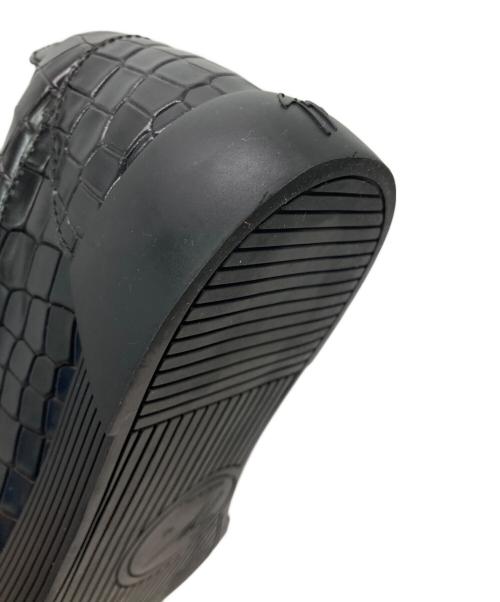 GIUSEPPE ZANOTTI（ジュゼッペザノッティ）GIUSEPPE ZANOTTI (ジュゼッペザノッティ) Frankie ダブルジップローカットスニーカー ブラック サイズ:45の古着・服飾アイテム