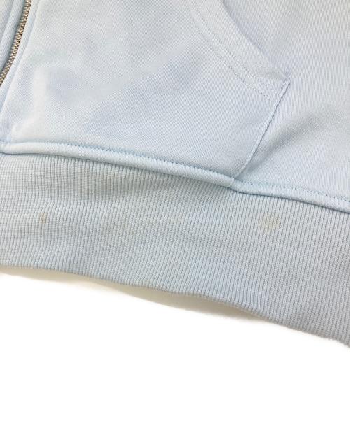 letterfrommoon（レターフロムムーン）letterfrommoon (レターフロムムーン) Letters 73 Cotton Hooded Zip-Up ブルー サイズ:Freeの古着・服飾アイテム
