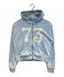 letterfrommoon（レターフロムムーン）の古着「Letters 73 Cotton Hooded Zip-Up」｜ブルー