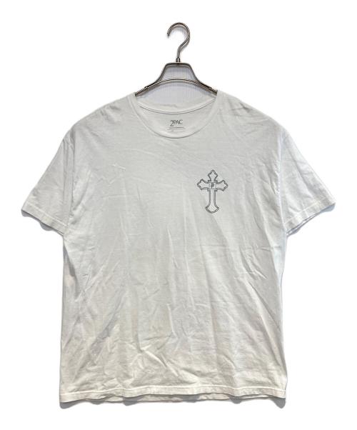 2PAC（2パック）2PAC (2パック) Primitive (プリミティブ) プリントTシャツ ホワイト サイズ:XLの古着・服飾アイテム