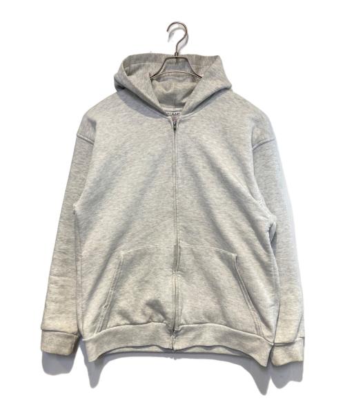 PLUMA（プルマ）PLUMA (プルマ) ［古着］裏サーマルジップパーカー グレー サイズ:XLの古着・服飾アイテム