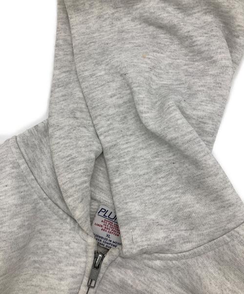 PLUMA（プルマ）PLUMA (プルマ) ［古着］裏サーマルジップパーカー グレー サイズ:XLの古着・服飾アイテム