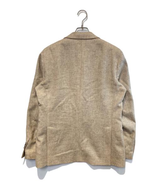 LARDINI（ラルディーニ）LARDINI (ラルディーニ) ウール 2B テーラードジャケット ベージュ サイズ:48の古着・服飾アイテム