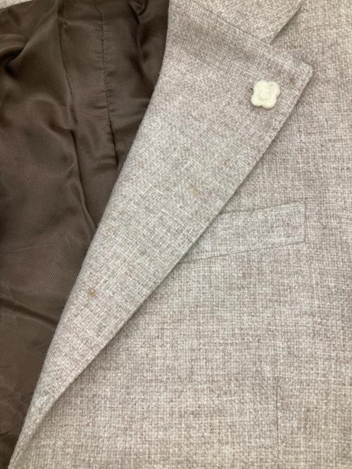 LARDINI（ラルディーニ）LARDINI (ラルディーニ) ウール 2B テーラードジャケット ベージュ サイズ:48の古着・服飾アイテム