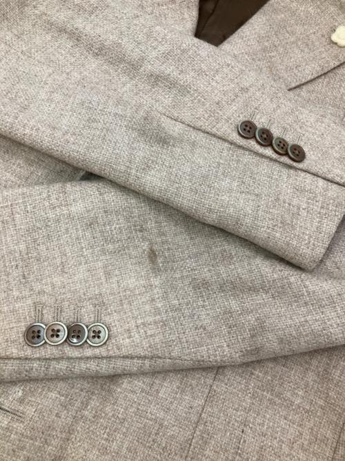 LARDINI（ラルディーニ）LARDINI (ラルディーニ) ウール 2B テーラードジャケット ベージュ サイズ:48の古着・服飾アイテム