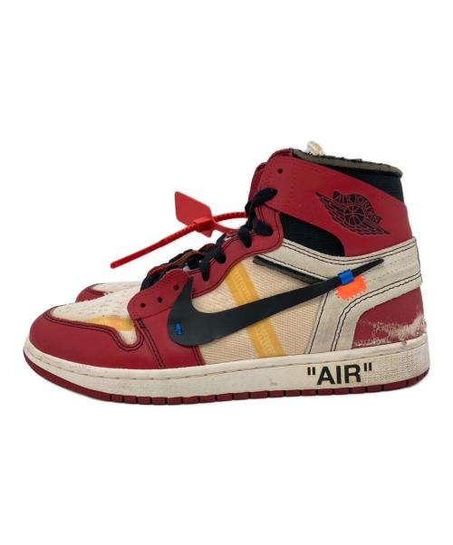 NIKE（ナイキ）NIKE (ナイキ) OFFWHITE (オフホワイト) THE 10 AIR JORDAN 1 ホワイト×レッド サイズ:US9の古着・服飾アイテム