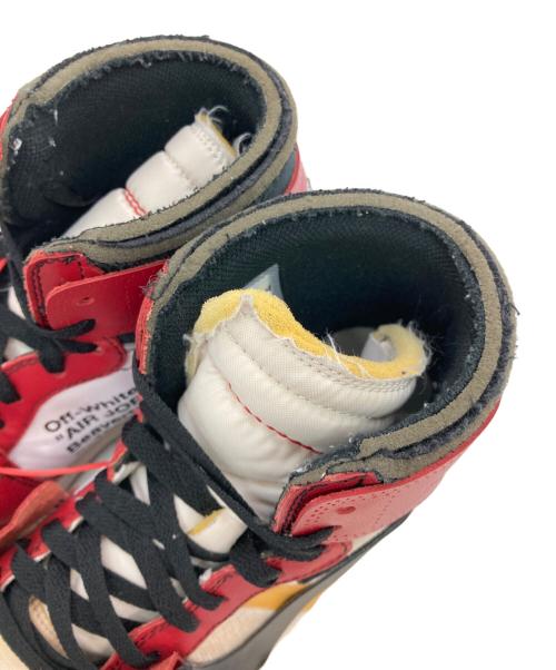 NIKE（ナイキ）NIKE (ナイキ) OFFWHITE (オフホワイト) THE 10 AIR JORDAN 1 ホワイト×レッド サイズ:US9の古着・服飾アイテム