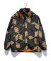 HUF（ハフ）の古着「STANDARD PUFFER JACKET II」｜グリーン×ブラウン
