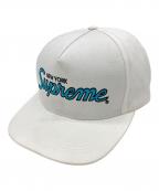 SUPREMEシュプリーム）の古着「Classic Team 5-Panel Cap」｜ホワイト