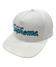 SUPREME（シュプリーム）の古着「Classic Team 5-Panel Cap」｜ホワイト