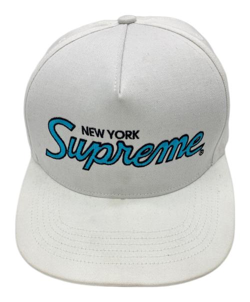 SUPREME（シュプリーム）SUPREME (シュプリーム) Classic Team 5-Panel Cap ホワイトの古着・服飾アイテム