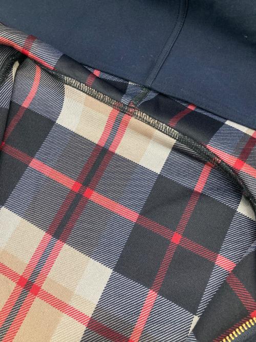 MACKINTOSH PHILOSOPHY（マッキントッシュ フィロソフィー）MACKINTOSH PHILOSOPHY (マッキントッシュ フィロソフィー) ハウスチェックダンボールコーディガン ネイビー サイズ:38の古着・服飾アイテム