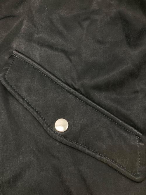 MM6 Maison Margiela（エムエムシックスメゾンマルジェラ）MM6 Maison Margiela (エムエムシックスメゾンマルジェラ) Under Construction Bomber Jacket ブラック サイズ:40の古着・服飾アイテム
