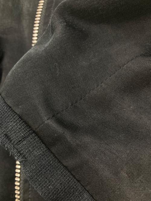 MM6 Maison Margiela（エムエムシックスメゾンマルジェラ）MM6 Maison Margiela (エムエムシックスメゾンマルジェラ) Under Construction Bomber Jacket ブラック サイズ:40の古着・服飾アイテム