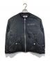 MM6 Maison Margiela（エムエムシックスメゾンマルジェラ）の古着「Under Construction Bomber Jacket」｜ブラック