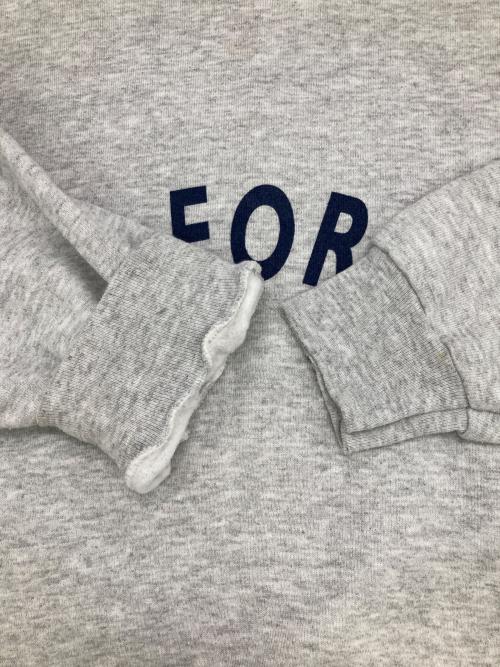 USAF（ユーエスエアフォース）USAF (ユーエスエアフォース) ［古着］プリントスウェット ライトグレー サイズ:XLの古着・服飾アイテム