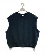 URUウル）の古着「ニットベスト」｜ネイビー