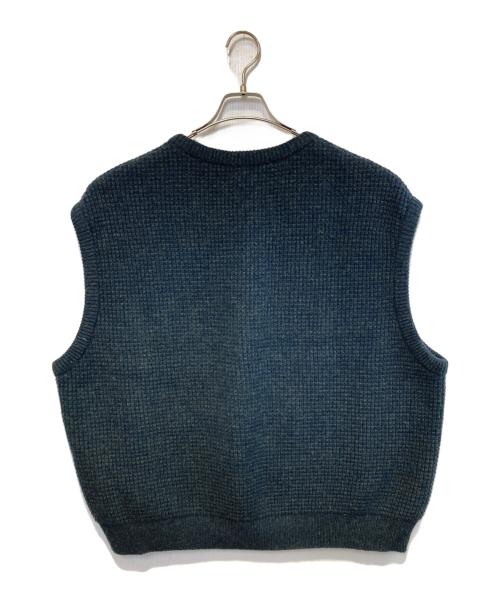 URU（ウル）URU (ウル) ニットベスト ネイビー サイズ:Freeの古着・服飾アイテム