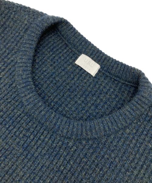 URU（ウル）URU (ウル) ニットベスト ネイビー サイズ:Freeの古着・服飾アイテム