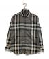 BURBERRY LONDON（バーバリーロンドン）の古着「チェックシャツ」｜グレー