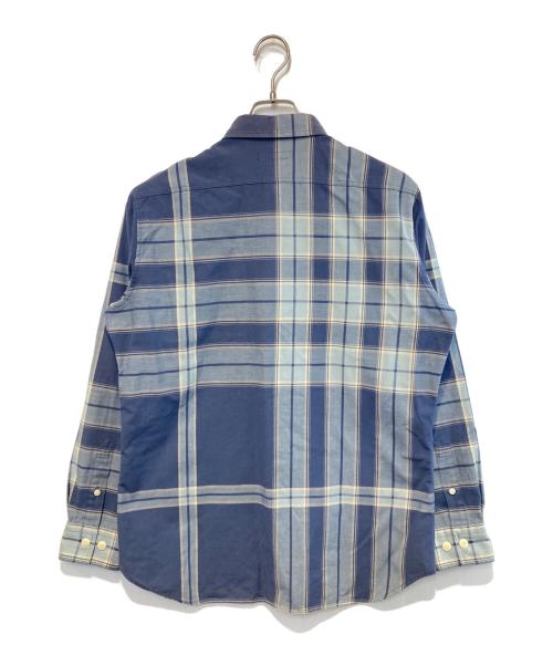BURBERRY LONDON（バーバリーロンドン）BURBERRY LONDON (バーバリーロンドン) チェックシャツ ネイビー サイズ:Mの古着・服飾アイテム