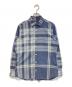 BURBERRY LONDON（バーバリーロンドン）の古着「チェックシャツ」｜ネイビー