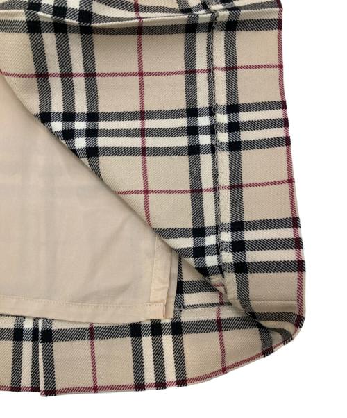BURBERRY LONDON（バーバリーロンドン）BURBERRY LONDON (バーバリーロンドン) ノバチェックスカート ベージュ サイズ:40の古着・服飾アイテム