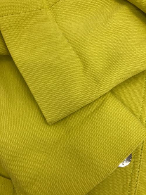 BURBERRY LONDON（バーバリーロンドン）BURBERRY LONDON (バーバリーロンドン) スタンドカラージャケット イエロー サイズ:401の古着・服飾アイテム
