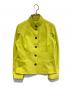 BURBERRY LONDON（バーバリーロンドン）の古着「スタンドカラージャケット」｜イエロー