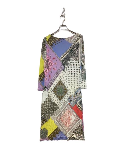 ETRO（エトロ）ETRO (エトロ) 総柄ワンピース マルチカラー サイズ:44の古着・服飾アイテム