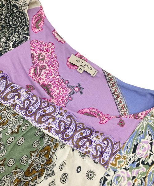 ETRO（エトロ）ETRO (エトロ) 総柄ワンピース マルチカラー サイズ:44の古着・服飾アイテム