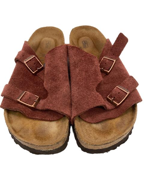 BIRKENSTOCK（ビルケンシュトック）BIRKENSTOCK (ビルケンシュトック) Zurich BS ブラウン サイズ:39（約25.0cm〜25.5cm）の古着・服飾アイテム