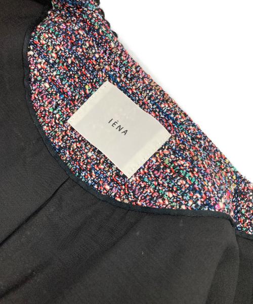 IENA（イエナ）IENA (イエナ) ツイードシャツブルゾン ピンク サイズ:38の古着・服飾アイテム