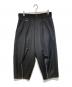 s'yte（サイト）の古着「ジップテーパードパンツ」｜ブラック