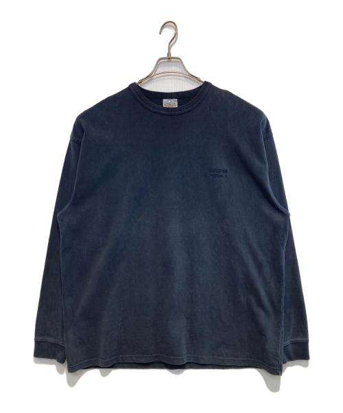 ONEITA（オニータ）ONEITA (オニータ) BEAMS T (ビームス ティー) ガーメントダイL/Sカットソー ネイビー サイズ:Freeの古着・服飾アイテム