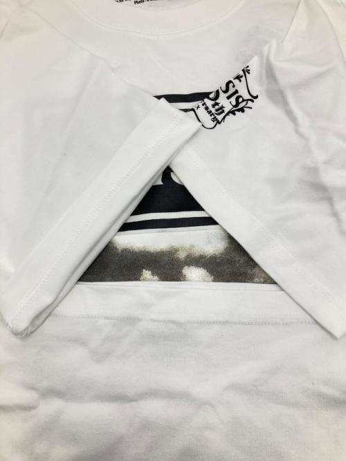 Adam et Rope（アダム エ ロペ）Adam et Rope (アダム エ ロペ) oasis (オアシス) プリントカットソー ホワイト サイズ:XLの古着・服飾アイテム