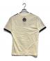 adidas (アディダス) oasis (オアシス) ツアースリーストライプス Tシャツ アイボリー×ブラック サイズ:XL 未使用品：8000円