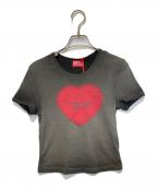 DIESELディーゼル）の古着「T-ELE」｜チャコールグレー