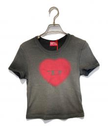DIESEL（ディーゼル）の古着「T-ELE」｜チャコールグレー