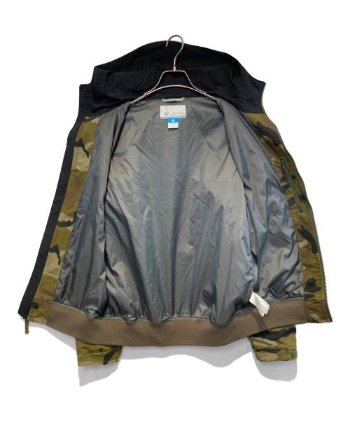 Columbia（コロンビア）Columbia (コロンビア) Boulderinng Batholith Jacket ブラック×オリーブ サイズ:Sの古着・服飾アイテム