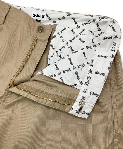 Schott（ショット）Schott (ショット) T/C WORK PANTS ベージュ サイズ:XLの古着・服飾アイテム