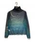 sahara (サハラ) High Neck Sheer Top グリーン×ブラック サイズ:Free：7000円