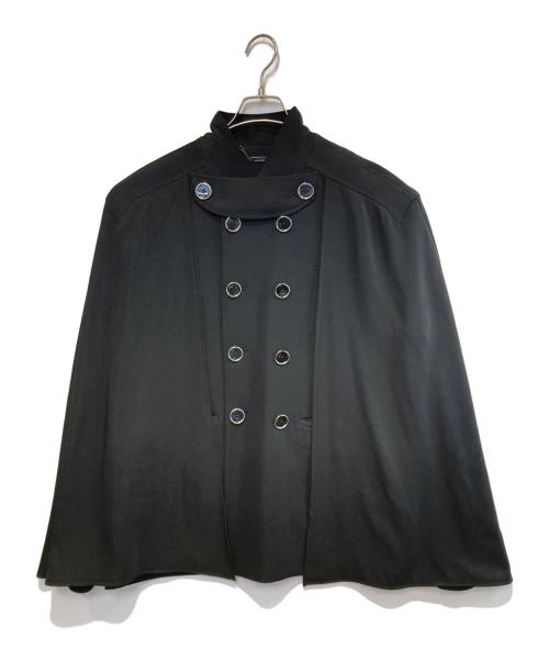 ADRER（アドラー）ADRER (アドラー) CAPE SLEEVE JACKET ブラック サイズ:Sの古着・服飾アイテム