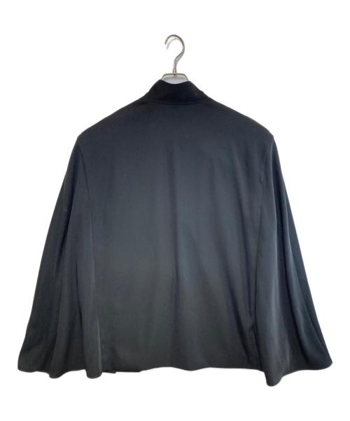 ADRER（アドラー）ADRER (アドラー) CAPE SLEEVE JACKET ブラック サイズ:Sの古着・服飾アイテム
