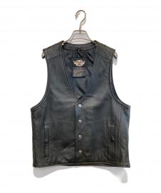 HARLEY-DAVIDSON ［古着］レザーベスト